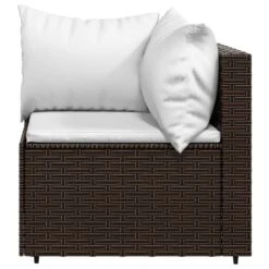 VidaXL - Loungeset - Bruin - Poly Rattan - 3 Stuks - Met Kussens 17 VidaXL - Loungeset - Bruin - Poly Rattan - 3 Stuks - Met Kussens -Meubelpromotie e67cb390c23c4323a9428df1901fe021