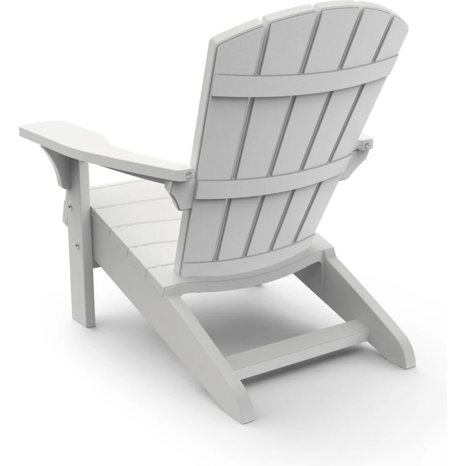 Keter Troy Adirondack Tuinstoel - Set Van 2 - 85x80x96.5cm - Wit 13 Keter Troy Adirondack Tuinstoel - Set Van 2 - 85x80x96.5cm - Wit - Afbeelding 11