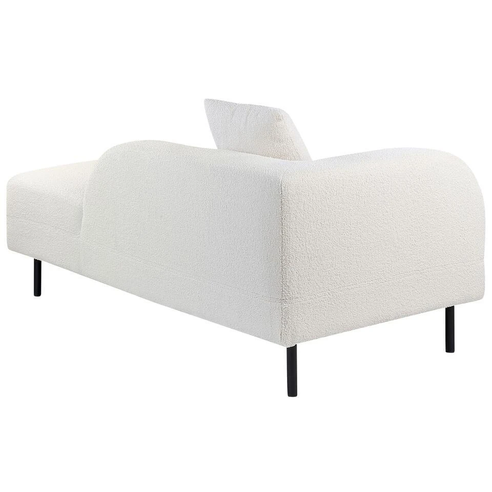 LE CRAU - Chaise Longue - Wit - Linkerzijde - Polyester 10 LE CRAU - Chaise Longue - Wit - Linkerzijde - Polyester - Afbeelding 8