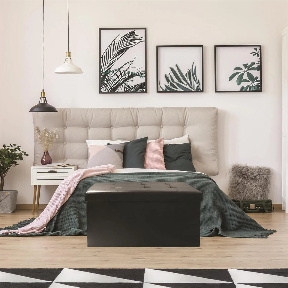 Home Deco Factory Hocker/poef Essestiel - Opvouwbaar - 76 X 37 Cm 8 Home Deco Factory Hocker/poef Essestiel - Opvouwbaar - 76 X 37 Cm - Afbeelding 6