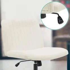 CLP Bureaustoel Kingman Zwart Frame - Fluweel - Creme 12 CLP Bureaustoel Kingman Zwart Frame - Fluweel - Creme -Meubelpromotie e9131cdb0f634a6cb3a1ce32eb27317d