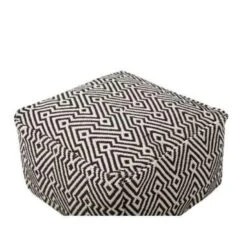 MUKKI - Poef - Zwart - 50 Cm - Katoen 14 MUKKI - Poef - Zwart - 50 Cm - Katoen -Meubelpromotie e96bd69ac27a43669a3d4c3161b80e6b