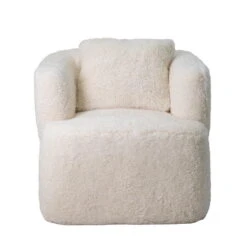 Draaifauteuil Beige Fluffy - Zithoogte 43cm - Ollie 13 Draaifauteuil Beige Fluffy - Zithoogte 43cm - Ollie -Meubelpromotie eafccaa9bbee42a1b1d607159f1ed210