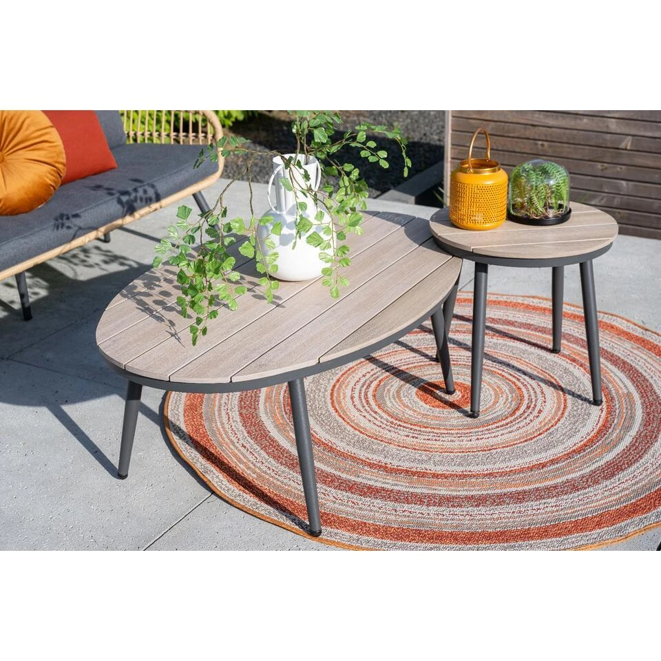 Garden Impressions Margriet Loungetafel - 120cm 5 Garden Impressions Margriet Loungetafel - 120cm - Afbeelding 3