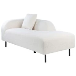 LE CRAU - Chaise Longue - Wit - Linkerzijde - Polyester 17 LE CRAU - Chaise Longue - Wit - Linkerzijde - Polyester -Meubelpromotie ec49c1ad39d04bdc870975ea66c51810