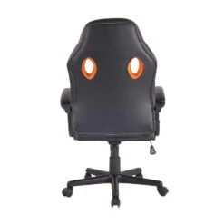 CLP Bureaustoel Elbing Zwart Frame - Kunstleer - Zwart/oranje 13 CLP Bureaustoel Elbing Zwart Frame - Kunstleer - Zwart/oranje -Meubelpromotie eccfc57529b44a1ba1130ff85b074d30