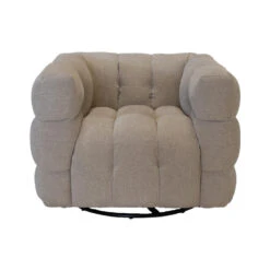 Draaifauteuil Taupe - Zithoogte 44cm - Stuva -Meubelpromotie ee649ac26f4946039f1ef1c0c33976d9