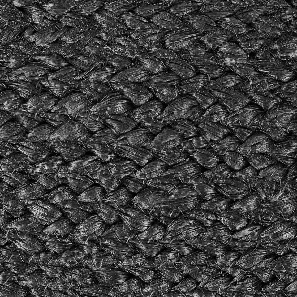 ISARDA - Vloerkussen - Zwart - 70 X 40 X 20 Cm - Jute 9 ISARDA - Vloerkussen - Zwart - 70 X 40 X 20 Cm - Jute - Afbeelding 7