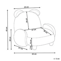 KANNA - Kinderfauteuil - Pastelroze - Bouclé 14 KANNA - Kinderfauteuil - Pastelroze - Bouclé -Meubelpromotie f1f36eae26b24fa2a11fbc0f1d9d2289