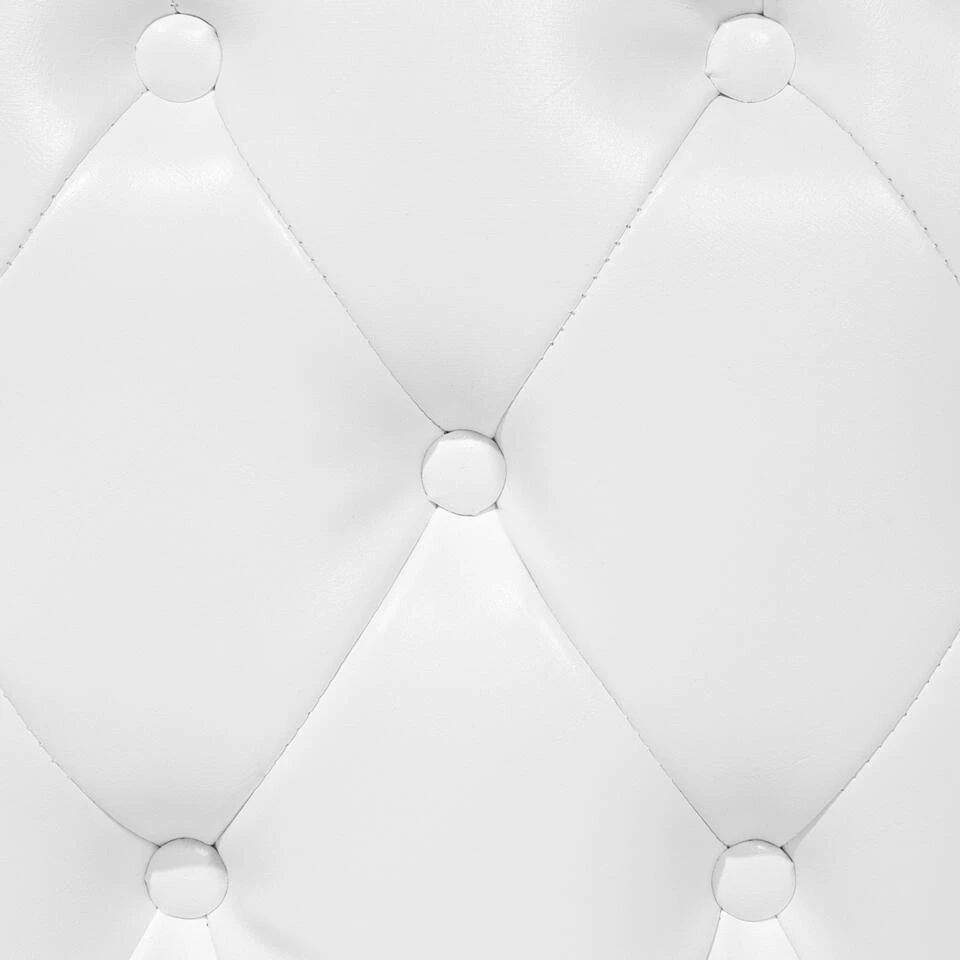 LATTES - Chaise Longue - Wit - Linkerzijde - Kunstleer 13 LATTES - Chaise Longue - Wit - Linkerzijde - Kunstleer - Afbeelding 11