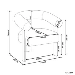 ILBRO - Fauteuil - Zwart/Donkerbruin - Bouclé 14 ILBRO - Fauteuil - Zwart/Donkerbruin - Bouclé -Meubelpromotie f4f1460133fe48718992dd091cca8d64