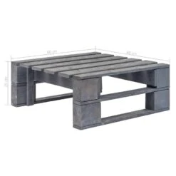 VidaXL - Tuinhocker Pallet - Grijs - Grenenhout 15 VidaXL - Tuinhocker Pallet - Grijs - Grenenhout -Meubelpromotie f67828ab4e9440b083684b3bbac0e8f9