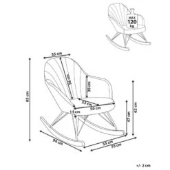 SKALE - Schommelstoel - Wit - Polyester 14 SKALE - Schommelstoel - Wit - Polyester -Meubelpromotie f7f55cc19bde4aa8be31c2e5122605e7 1