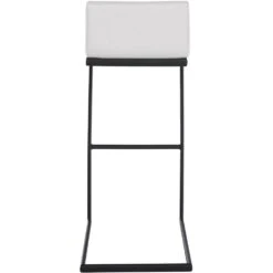 CLP Barkruk Newport Zwart Frame - Kunstleer - Wit 15 CLP Barkruk Newport Zwart Frame - Kunstleer - Wit -Meubelpromotie f8d584c92723455b91effdcdc7e2ae9e