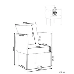 MALMOS - Fauteuil - Goudbruin - Kunstlinnen 14 MALMOS - Fauteuil - Goudbruin - Kunstlinnen -Meubelpromotie f9083305fe6f44d288f53ff86de44329