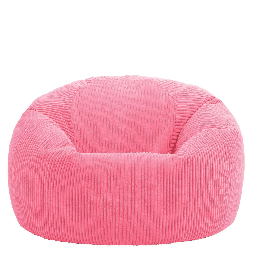 Icon Zitzak Kingston - Corduroy Zitzak Volwassenen - Bubblegum 4 Icon Zitzak Kingston - Corduroy Zitzak Volwassenen - Bubblegum - Afbeelding 2