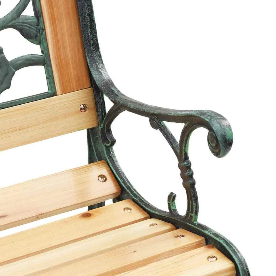 VidaXL - Tuin Zitplaatsen - Bruin - Hout - 116 X 54 X 73cm 9 VidaXL - Tuin Zitplaatsen - Bruin - Hout - 116 X 54 X 73cm - Afbeelding 7