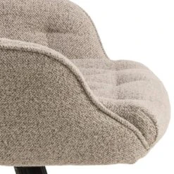 Bureaustoel Beige Stof - Zithoogte 57cm - Alleri -Meubelpromotie fb9f682e30a2448a8724750b0c05f57b