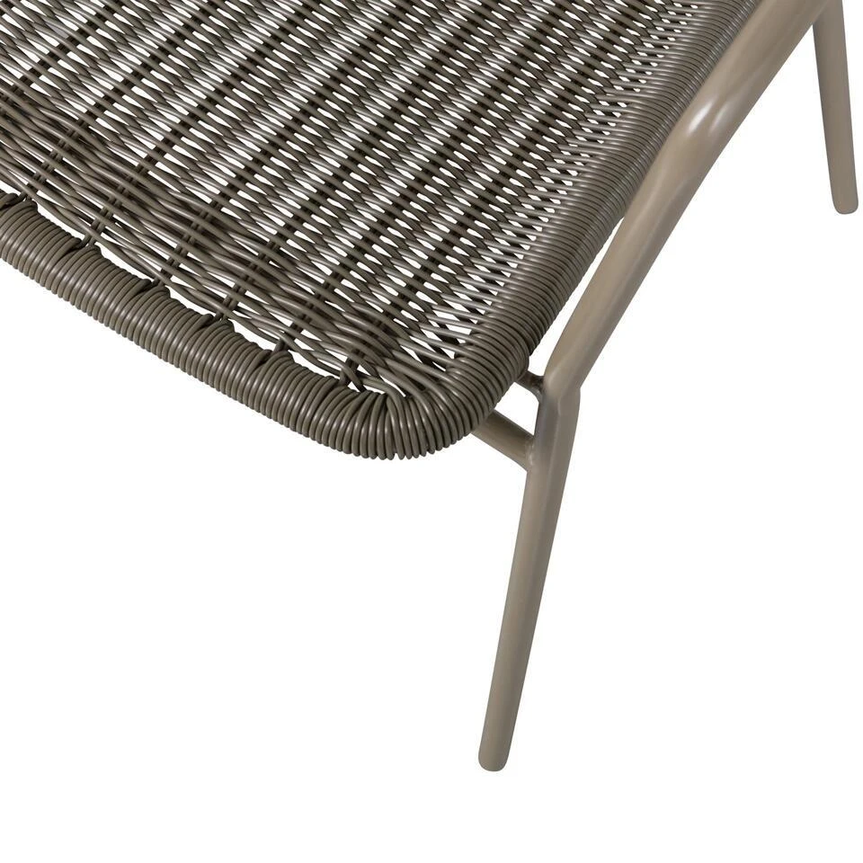 WOOOD Weston Stoelen Buiten - Rattan/Metaal - Jungle - Set Van 4 9 WOOOD Weston Stoelen Buiten - Rattan/Metaal - Jungle - Set Van 4 - Afbeelding 7