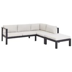 MESSINA - Loungeset Voor 5 - Zwart/Wit - Aluminium 19 MESSINA - Loungeset Voor 5 - Zwart/Wit - Aluminium -Meubelpromotie fd8125cc23c743ef9ddaee9deb2ac122