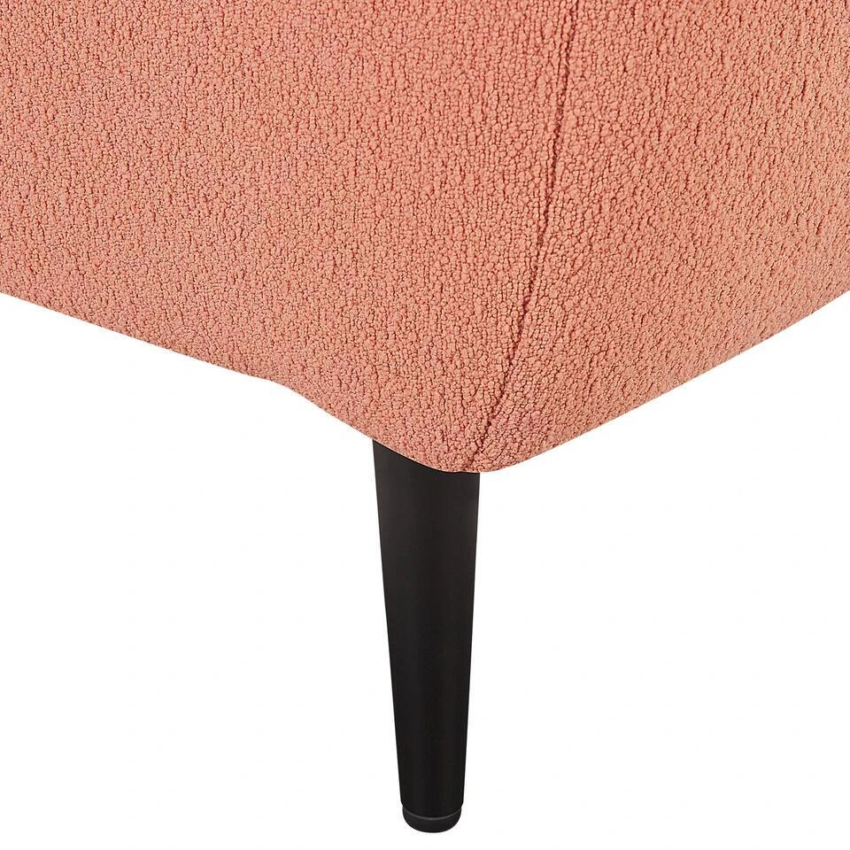 CHEVANNES - Chaise Longue - Roze - Linkszijdig - Polyester 11 CHEVANNES - Chaise Longue - Roze - Linkszijdig - Polyester - Afbeelding 9