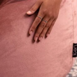 Icon Zitzak Aurora - Fluwelen Zitzak - Oud Roze -Meubelpromotie feb33f78b0824fe08ee1fc3c971bccbd