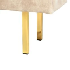 ROSEVILLE - Bankje - Beige - Fluweel 15 ROSEVILLE - Bankje - Beige - Fluweel -Meubelpromotie feba5ad0225c4db186426f51ecae349b