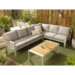 Loungebank Biarritz - Zand/naturel - 80x210x79,5 Cm -Meubelpromotie sf 50105526